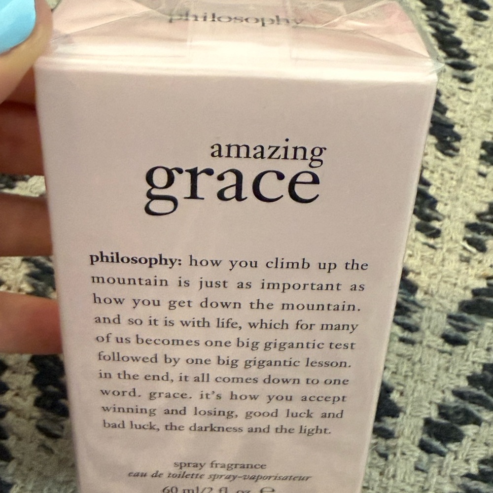 philosophy amazing grace
